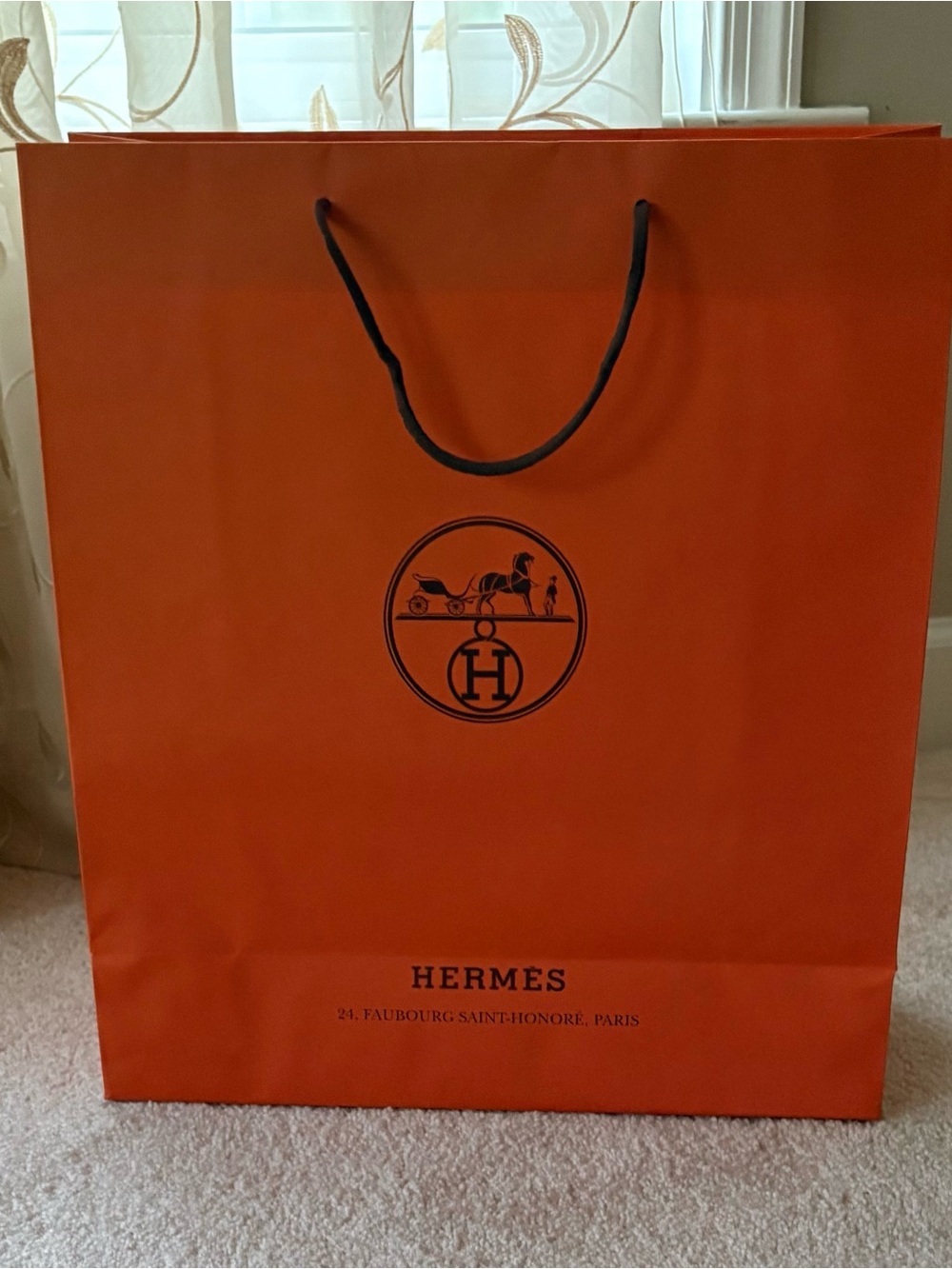 Hermès Large Shopping Bag  | 18" x 16" x 7"
